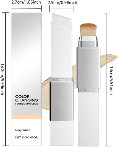 Adaptive ToneMatch Cream Stick - Hydrating Coverage + Built-In Blending Brush